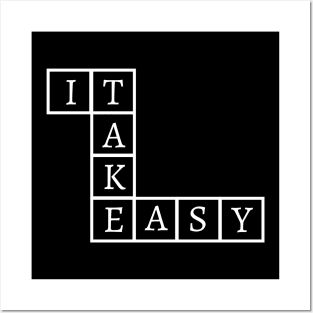 Take It Easy Crossword Posters and Art